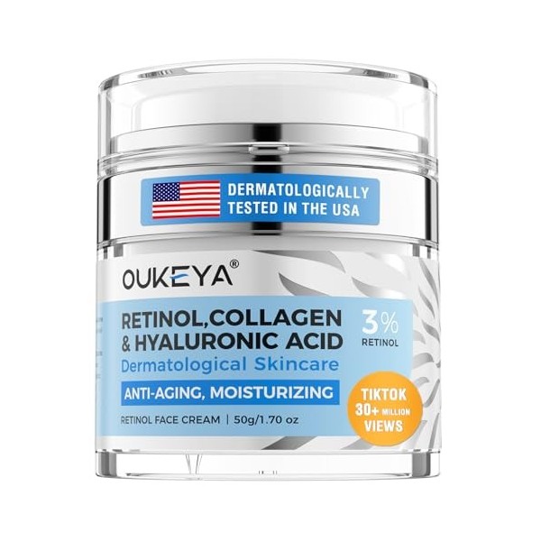 OUKEYA Beef Tallow Cream Nutrition Profonde, avec Suif de Boeuf, Huile de Noix de Coco, Huile dOlive, Huile dAvocat, Miel, C...