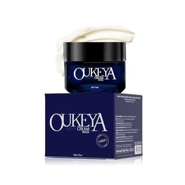 OUKEYA Beef Tallow Cream Nutrition Profonde, avec Suif de Boeuf, Huile de Noix de Coco, Huile dOlive, Huile dAvocat, Miel, C...