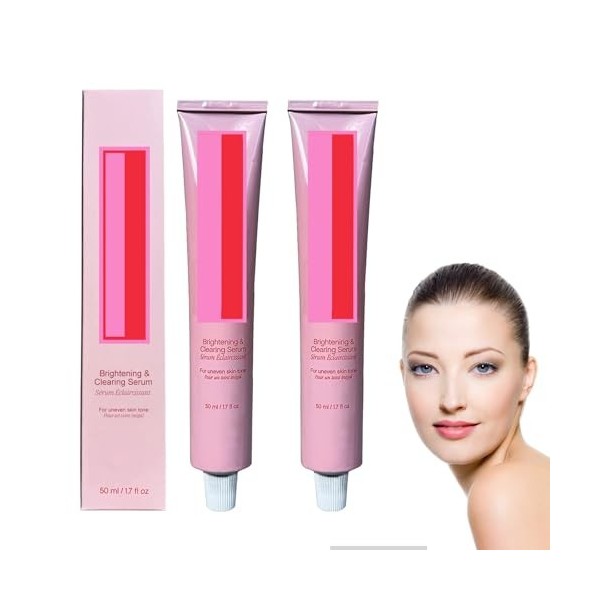 Pemarlis 2PCS Faded Topicals Serum, Serum Eclaircissant Faded Topicals Serum, Topicals Faded Serum Visage, Réduit la décolora