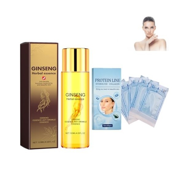 Mikabila 03 Instalift Kit de levage de fils protéinés,Fil de Collagene pour Le Visage,Ensemble de fils de protéines,Collage