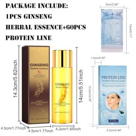 Mikabila 03 Instalift Kit de levage de fils protéinés,Fil de Collagene pour Le Visage,Ensemble de fils de protéines,Collage