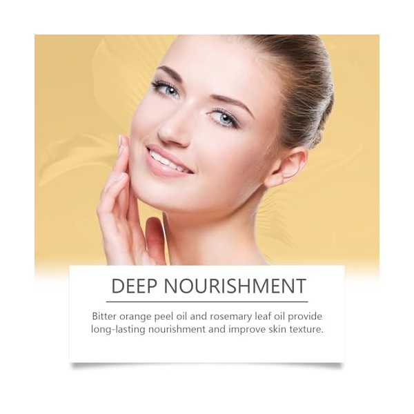 Huile Pour Visage, Avec De La Vitamine C, De La Niacinamide Et Du Curcuma, Huile Éclaircissant Pour Visage, Huile De Soin De 