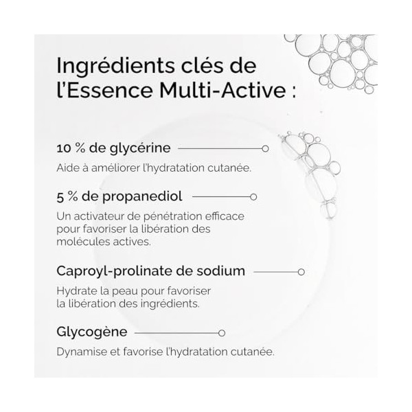 The Ordinary Essence Multi-Active, Formule hydratante et revitalisante, pour une peau plus douce et plus lisse, 100 ml