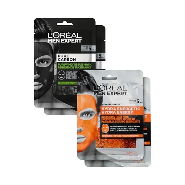 LOréal Men Expert Hydra Energy Soin du visage contre la peau fatiguée pour homme Crème hydratante 24H anti-fatigue pour homm ...