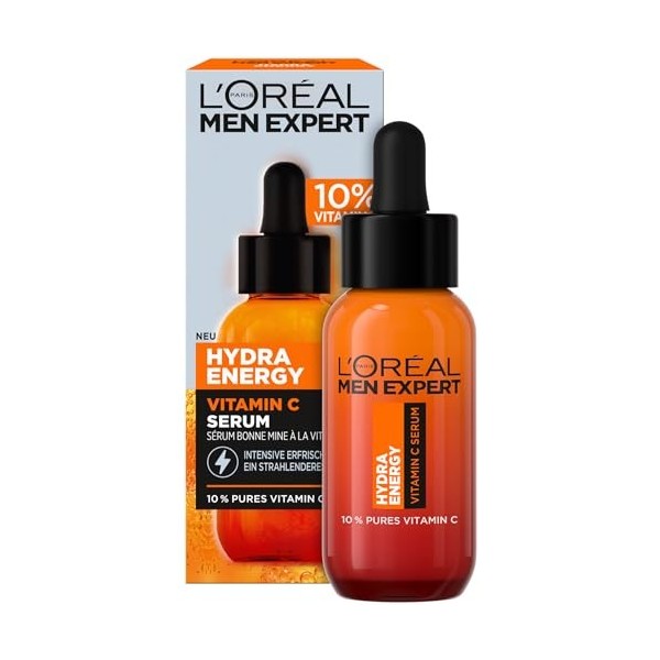 LOréal Men Expert Hydra Energy Soin du visage contre la peau fatiguée pour homme Crème hydratante 24H anti-fatigue pour homm ...