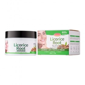 Hinapan Crème Anti-Taches à la Racine de Réglisse, Traitement Éclaircissant et Unifiant, Atténue les Pigmentations, Inhibe la