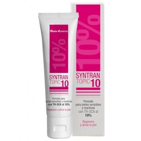Thader Pharma Pommade pour brûlures Syntran Topic-10, idéale pour les peaux sensibles et réactives, 75 ml