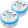 ISANA Lot de 2 crèmes de soin riches 2 x 200 ml
