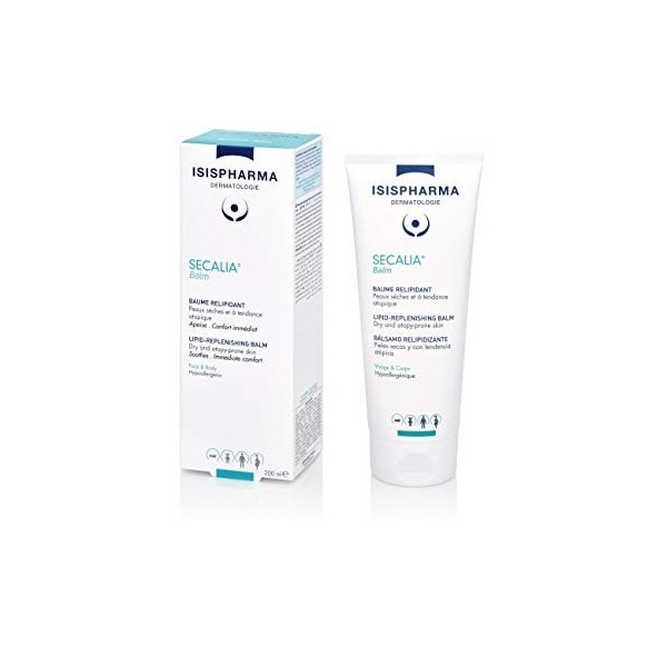 ISISPHARMA SECALIA ATO Balm 40 ml - Baume fluide relipidant pénétration rapide - Peaux sèches et à tendance atopique - Réduit...