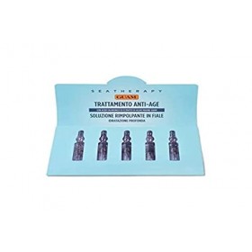 Guam Ampoules Visage Anti-Âge SeaTherapy - Traitement de Choc Anti-Âge - Soins pour le Visage - Solution Repulpante - Hydrata