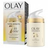 Olay Total Effects 7en1 Crème de Jour Anti-Âge SPF 30 – Crème Hydratante Visage avec Niacinamide & Vitamine C – Cible 7 signe...