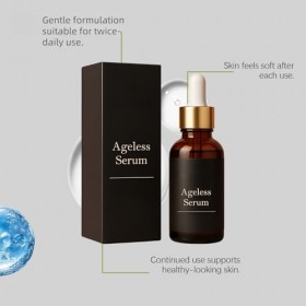 Sérum Ageless-hydratant Essence anti-rides, lissant et tonifiant le visage Sérum pour les femmes, rides et lignes fines Peau ...