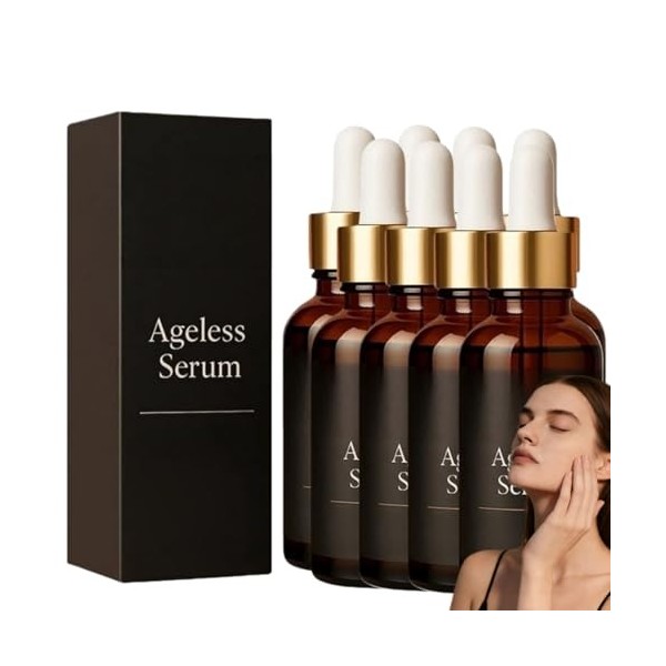 Sérum Ageless-hydratant Essence anti-rides, lissant et tonifiant le visage Sérum pour les femmes, rides et lignes fines Peau ...