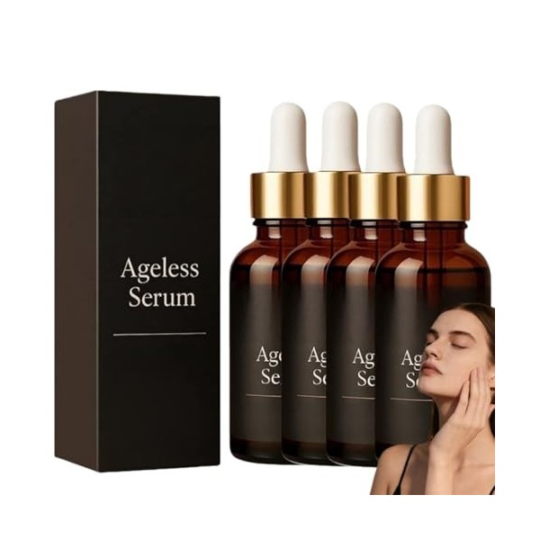 Sérum Ageless-hydratant Essence anti-rides, lissant et tonifiant le visage Sérum pour les femmes, rides et lignes fines Peau ...
