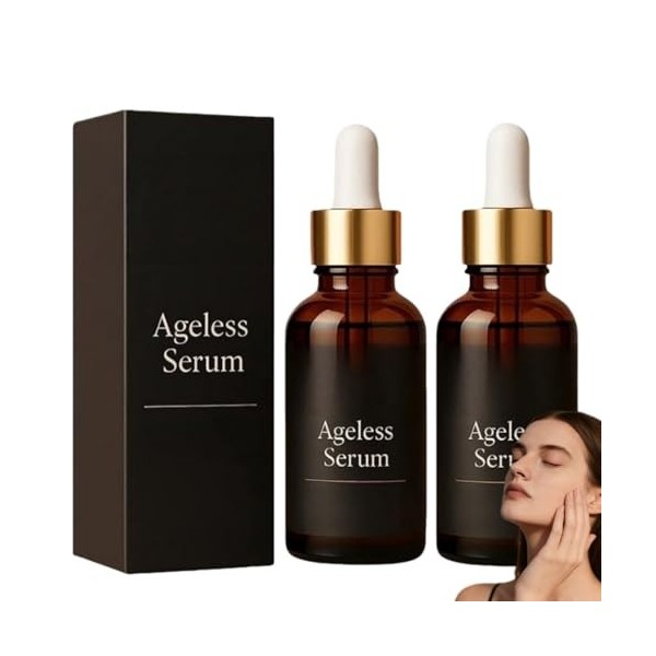 Sérum Ageless-hydratant Essence anti-rides, lissant et tonifiant le visage Sérum pour les femmes, rides et lignes fines Peau ...