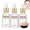 Sérum visage anti-rides au riz blanchissant,Essence vis/age correctrice et éclaircissante pour une hydratation en profondeur,...