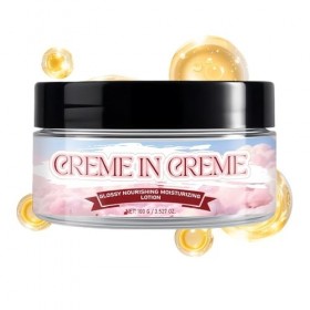 Crème Hydratante - Lotion Apaisante Réparatrice 100g Hydratation Intense,Crème Naturelle - Pour Types de Peau Sensible Sèche 