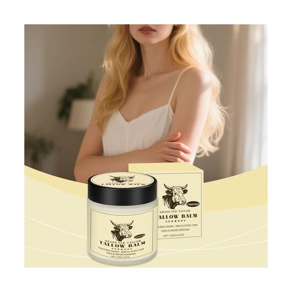 Crème Hydratante pour Peau Sèche | Lotion Hydratante Visage et Corps Taille Voyage - Crème Lissante Visage, Soin pour Toute l