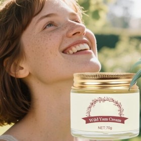 JINGLING Crème hydratante pour le visage | 70 g Baume réparateur naturel – Crème naturelle pour le visage pour éclaircir – Po