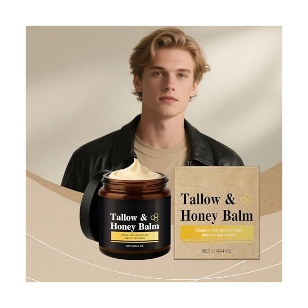 Crème pour le visage et hydratante - Crème de réparation pour le visage - Pour homme - Lotion hydratante naturelle et intense