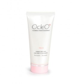 ocleò – Crème Anti-Age rinnovante et éclairant avec or et collagène 50ml 