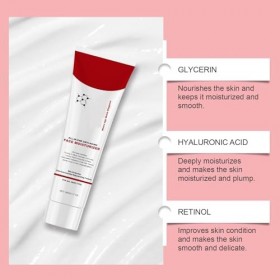 Crème for la Peau Au Rétinol - Nourrit for Une Texture Lisse et Raffinée, Une Hydratation Longue Durée, Une Utilisation Quoti