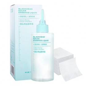 Lotion Nettoyante pour Ailes du Nez - Lotion Extractrice Des Impuretés Nasales,Solution Rafraîchissante Visage 150ml Avec 50 