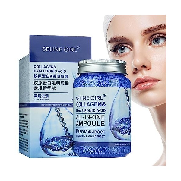 collagène pour raffermir la peau - Essence soins la peau beauté raffermissante la peau hyaluronane,soins la peau naturelle 25