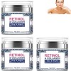 Crème pour le visage hydratante de jour et de nuit RETINOL et COLLAGEN - Crème anti-âge pour le visage et le cou, soin raffer...