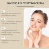 Crème rajeunissante au ginseng, crème visage quotidienne pour tous types de peau, crèmes hydratantes nourrissantes en profond...