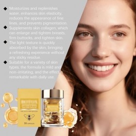 Feuchtigkeitsspendende Gesichtsserumkapseln - Formule de rayonnement feuchtigkeitsspendende, raffermissante et amplifiante - ...