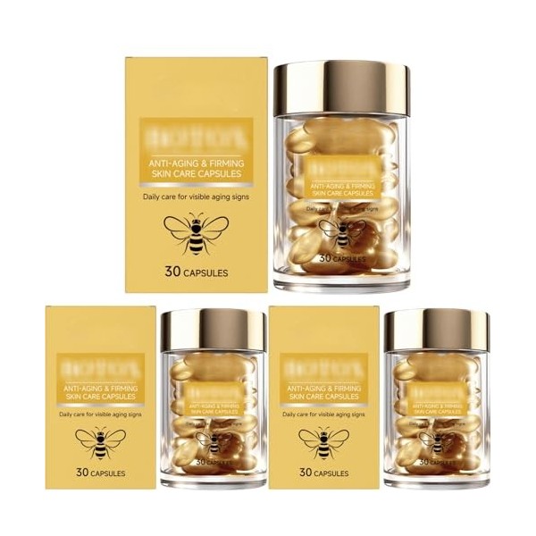 Feuchtigkeitsspendende Gesichtsserumkapseln - Formule de rayonnement feuchtigkeitsspendende, raffermissante et amplifiante - ...