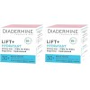 Diadermine Lift+ Hydratant Crème de Jour Anti-Rides Ultra Fermeté, Le Pot de 50ml Lot de 2 Crème Jour et Nuit