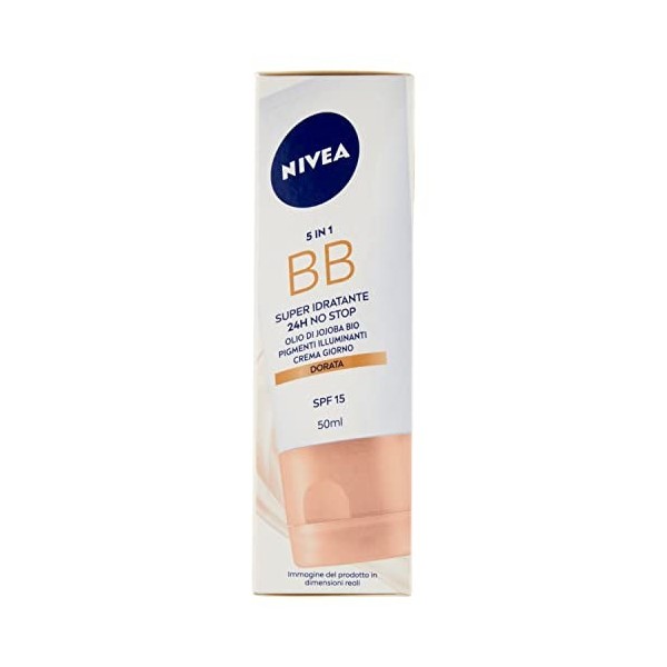 NIVEA Crème Hydratante Couleur Dorée 50 Ml.86701 Crèmes Pour Le Visage Et Des Masques Lot de 2 Crème Jour et Nuit