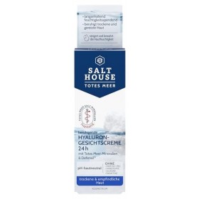 Salthouse Crème Visage à lAcide Hyaluronique 24h, 50ml, Contient Defensil®, Végétalien, Sans Parfum, Sans Cruauté, Pour Peau