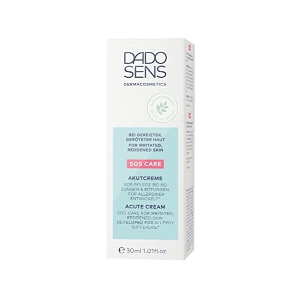 Dado Sens SOS Care Acute Cream 30ML Crème Jour et Nuit