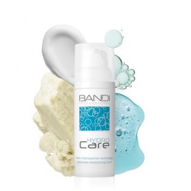 Bandi - Crème Hydratante Visage Intense Hydratation Durable Texture Légère Élastique Non Comédogène Acide Hyaluronique D-pant...