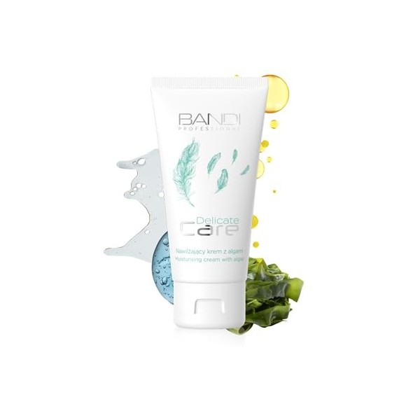 Bandi - Crème Hydratante Visage Intense Hydratation Durable Texture Légère Élastique Non Comédogène Acide Hyaluronique D-pant...