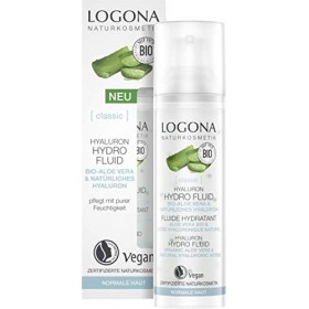 LOGONA Naturkosmetik Sérum hyaluronique à laloe vera bio hautement concentré et à lacide hyaluronique, Hydro Fluid hydrate 