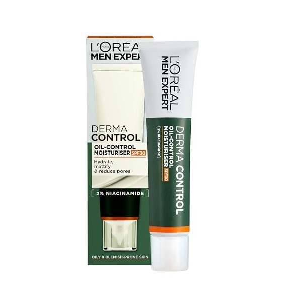 LOréal Paris Men Expert Derma Control Oil-Control Crème de jour SPF30