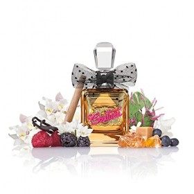 Juicy Couture Gold Couture, Coffret Trio Eau de Parfum Spray Vaporisateur pour Femme, Vaporisateur de Sac, Parfum Sensuel, Fl