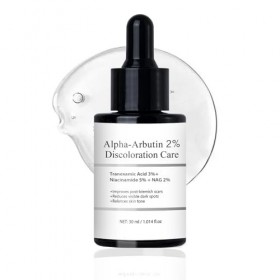 Sérum alpha arbutine 2% contre les taches brunes, lacné, les pores, la décoloration de la peau, sérum alpha arbutine 2% avec
