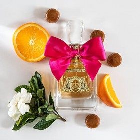 Juicy Couture Viva La Juicy, Coffret Trio Eau de Parfum Spray Vaporisateur pour Femme, Senteur Florale et Fruitée, Parfum de 