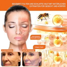 Bee Venom - Sérum Firming Stick 2025 - Sérum délimination des rides - Pour le visage et le corps - Naturel - Pour tous les t