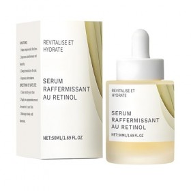 Serum Visage Professionnel Retinol 0.2 Boosting Shot Ampoule – Soothing Hydration Ampoule Suitable pour une Peau Ferme et Hyd