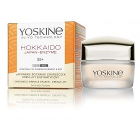Yoskine Hokkaido Enzymes japonais Crème de jour et de nuit 55+ avec enzyme de citrouille