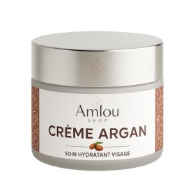Crème Visage & Corps à lHuile dArgan Pure 50ml – Hydratante Anti-Âge, Rides & Taches, Peau Douce & Éclatante – Soin Naturel