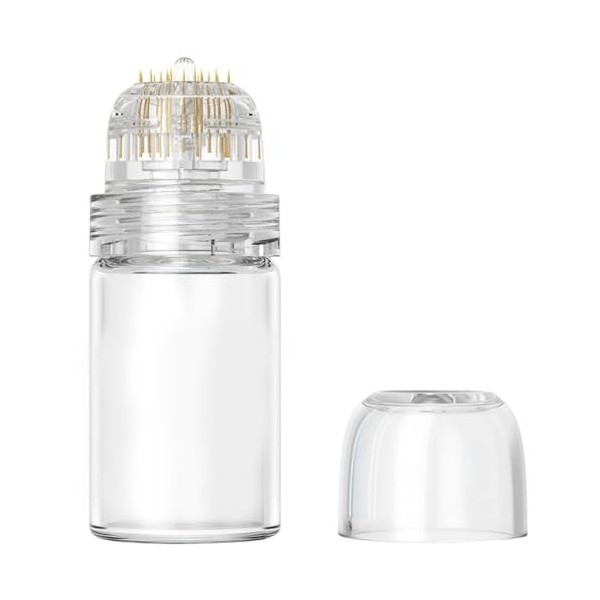 FOMIYES Micro-Aiguille Eau Soluble 20 Aiguilles Applicateur Pour Soins De La Peau Flacon Liquide Essence Visage Corps Pratiqu