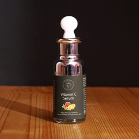 ATMANA Sérum À La Vitamine C Pour Le Visage, Sérum Anti-âge À Lacide Hyaluronique, Sérum Hydratant Et Éclaircissant Pour Les