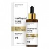 inoPharm Pure Elements Sérum pour le visage à lhuile de rose et dargan bio | Sérum dhuile sèche nourrissant avec formule r